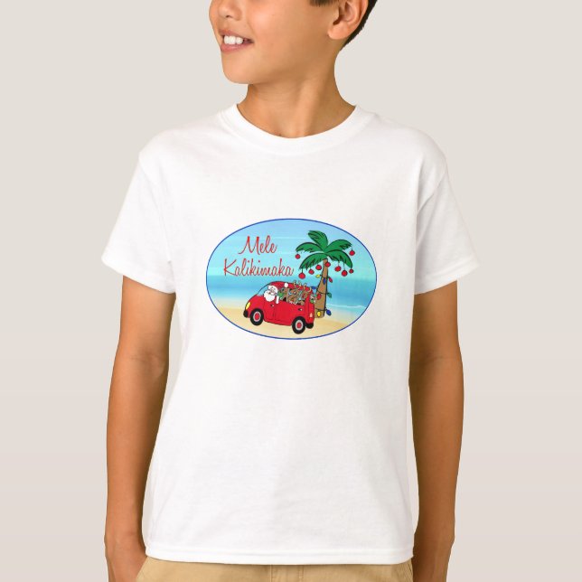 Hawaiian Christmas T-Shirt (Front)