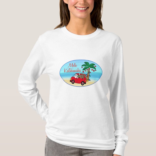 Hawaiian Christmas T-Shirt (Front)
