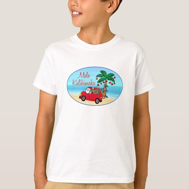 Hawaiian Christmas T-Shirt (Front)