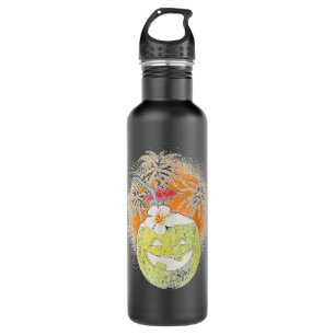 Hawaiian Coconut Shell Bra Funny Halloween Party 710 Ml Water Bottle