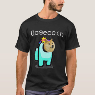 Hawaiian Dude Dogecoin Crypto WSB Cryptocurrencies T-Shirt