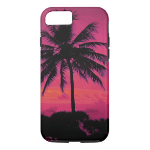 Hawaiian Exotic Palm Tree Silhouette Case-Mate iPhone Case