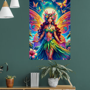 Hawaiian Fairy Poster