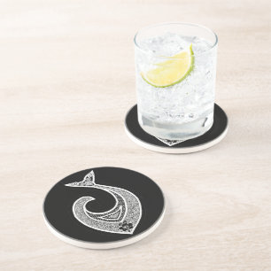 Hawaiian Fish Hook Coaster