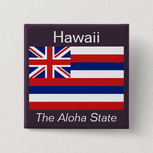 Hawaiian Flag Button