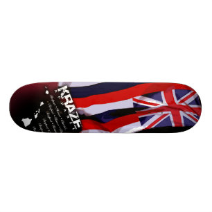 Hawaiian Flag Skateboard