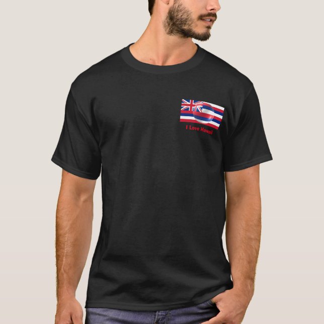 Hawaiian Flag T-Shirt (Front)