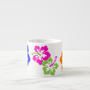 Hawaiian Flower Espresso Cup
