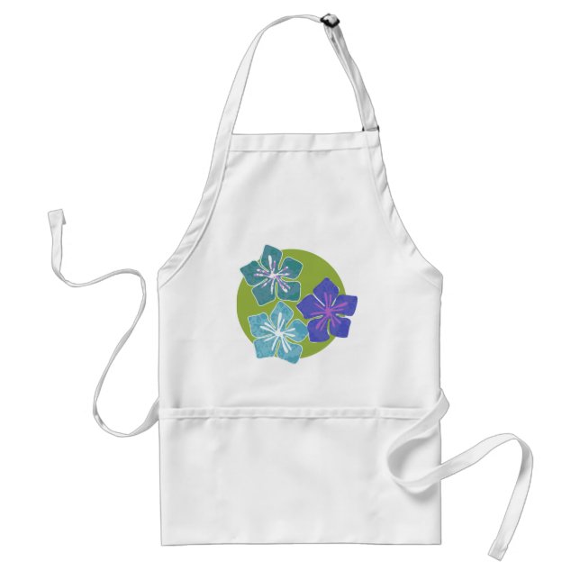 Hawaiian Flowers 1 Standard Apron (Front)