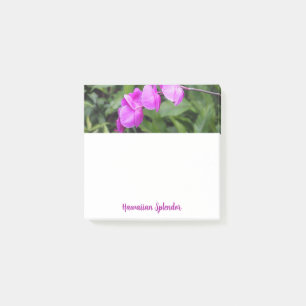 Hawaiian Flowers 7.6 cm x 7.6 cm Post-it Notes
