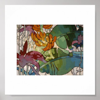 Hawaiian flowers by Arman Manookian c. 1920's Poster