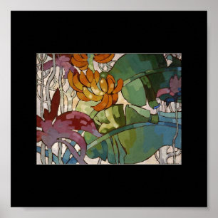 Hawaiian flowers by Arman Manookian c. 1920's Poster