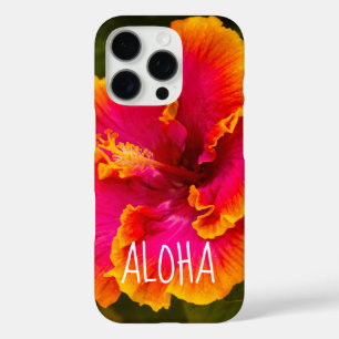 Hawaiian Fuchsia and Orange Hibiscus from Kauai Ca iPhone 16 Pro Case