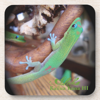 Hawaiian Gold Dust Gecko Coasters