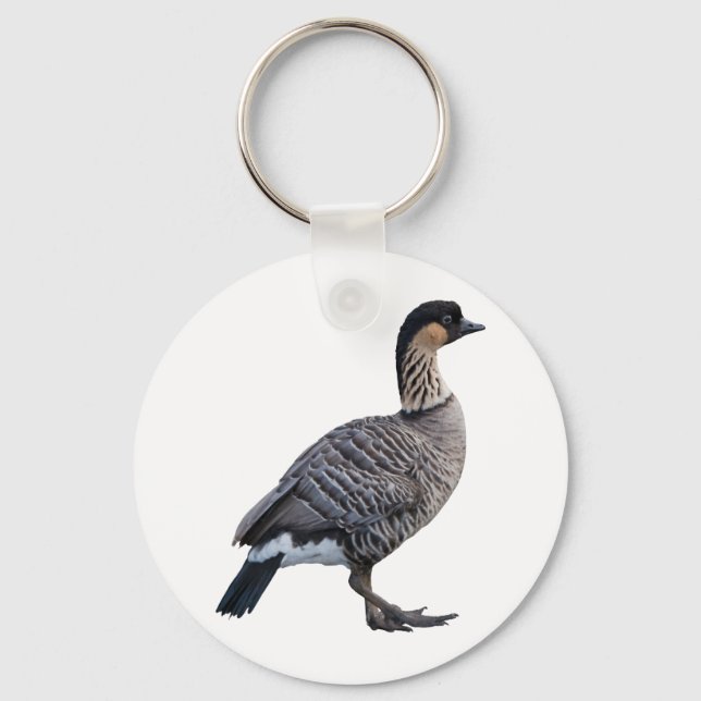 Hawaiian Goose (Nene) Keychain (Front)