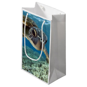 Hawaiian Green Sea Turtle Small Gift Bag
