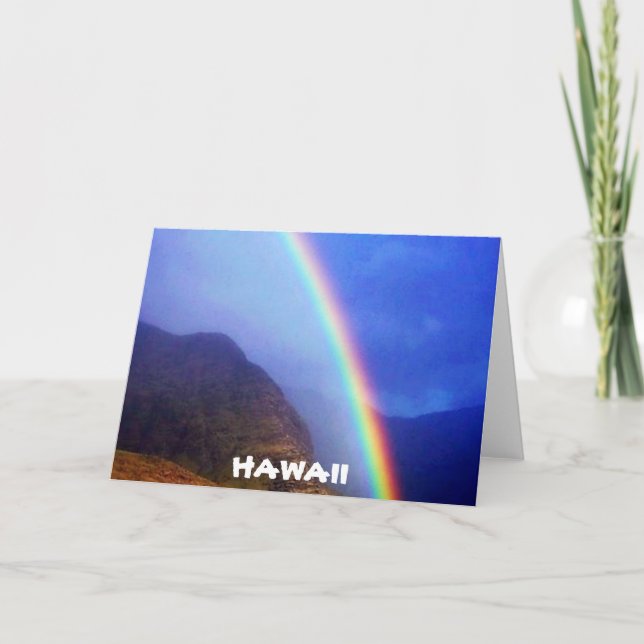 Hawaiian Greeting Card (Front)