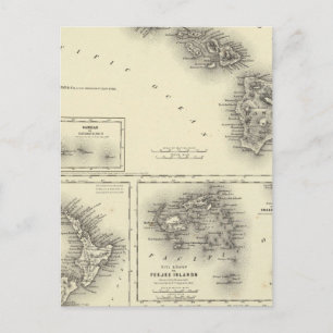 Hawaiian Group Or Sandwich Islands Postcard