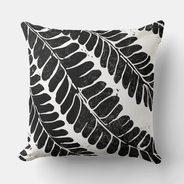 Hawaiian Haole Koa- leucaena leaf Cushion (Front)