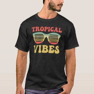 Hawaiian Hawaii Pineapple Tiki Tropical Vibes T-Shirt