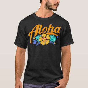 Hawaiian Hibiscus Aloha Hawaii Gifts Men Women Ki T-Shirt