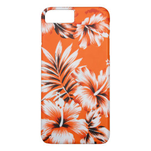 Hawaiian Hibiscus Flower Background iPhone 8 Plus/7 Plus Case