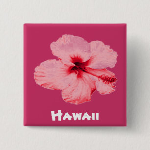Hawaiian Hibiscus flower button