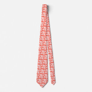 Hawaiian Hibiscus Flower Destination Wedding Tie