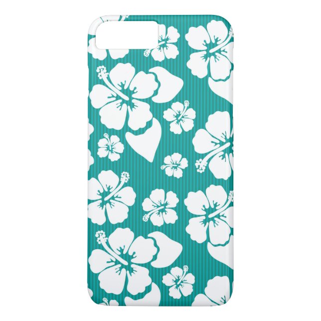 Hawaiian Hibiscus Flower Pattern Case-Mate iPhone Case (Back)
