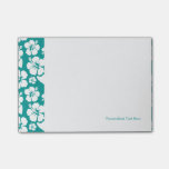 Hawaiian Hibiscus Flower Pattern Post-it Notes