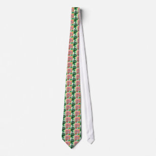 Hawaiian Hibiscus Flower Photo Tie