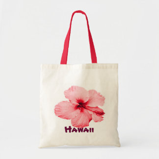 Hawaiian Hibiscus flower tote bag