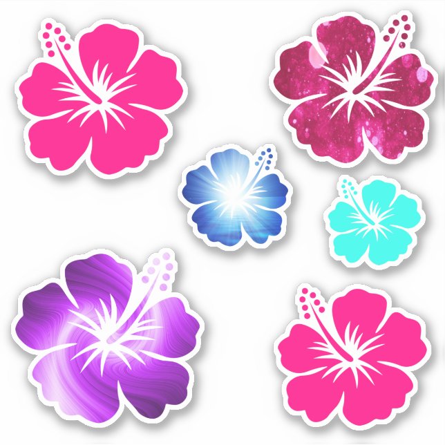 Hawaiian Hibiscus Flower Tropical Shaped Art (Front)