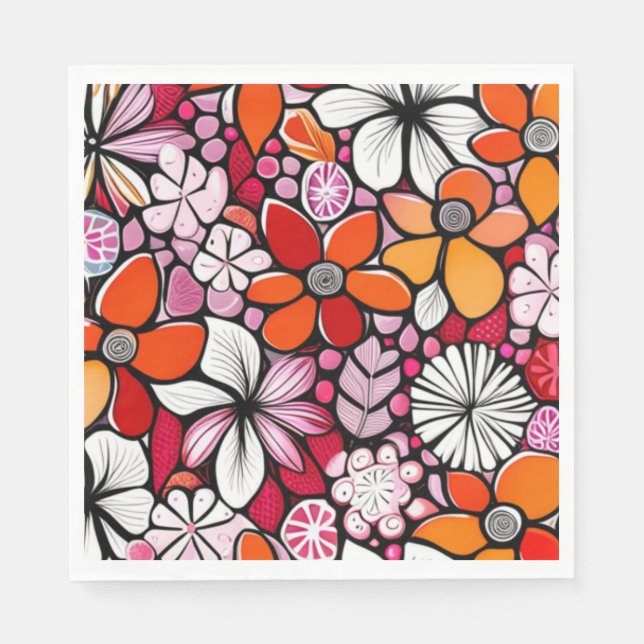 Hawaiian Holiday Napkin (Front)