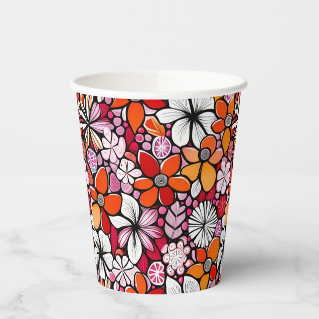 Hawaiian Holiday Paper Cups (Left)