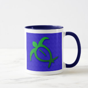 Hawaiian Honu Petroglyph Mug