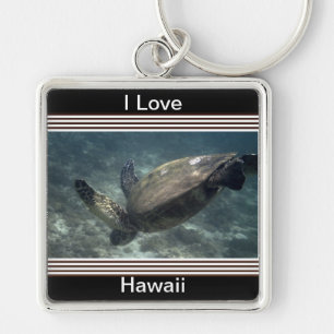 Hawaiian Honu sea turtle Key Ring