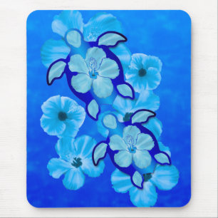 Hawaiian Honu Sea Turtles Mouse Mat