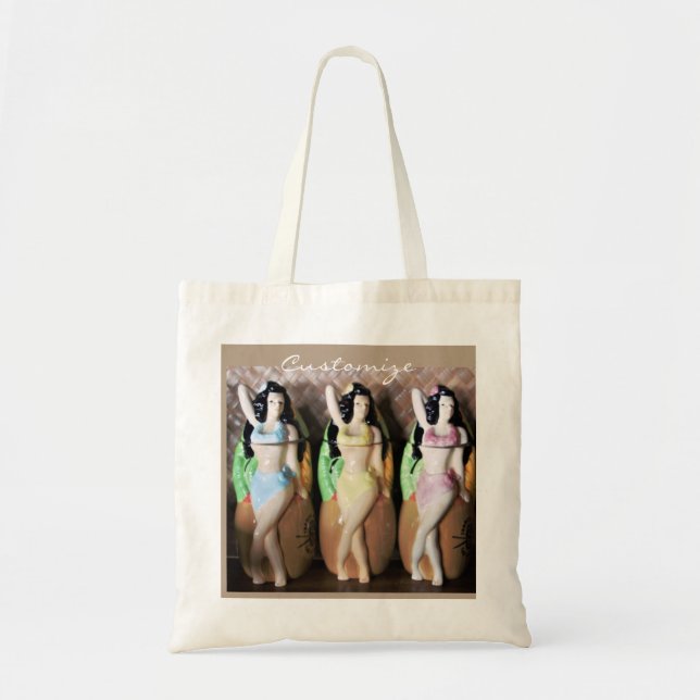 Hawaiian Hula Dancers Thunder_Cove Tote Bag (Front)
