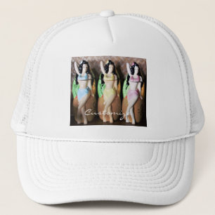 Hawaiian Hula Dancers Thunder_Cove Trucker Hat