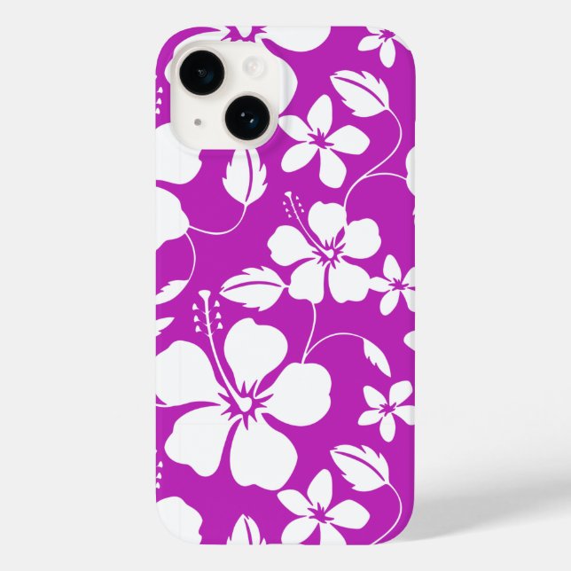 HAWAIIAN HULA (HIBISCUS) BERRY Case-Mate iPhone CASE (Back)