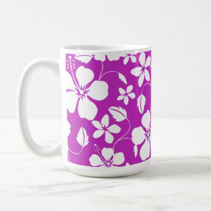 HAWAIIAN HULA (HIBISCUS) BERRY COFFEE MUG