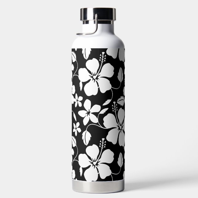 HAWAIIAN HULA (HIBISCUS) BLACK WATER BOTTLE (Right)