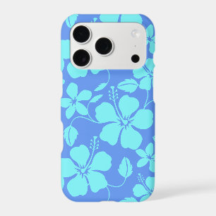 HAWAIIAN HULA (HIBISCUS) IN PERIWINKLE AND TEAL