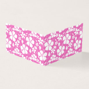 Hawaiian Hula (Hibiscus) Pattern in Pink