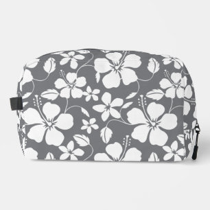 HAWAIIAN HULA (HIBISCUS) PEWTER DOPP KIT
