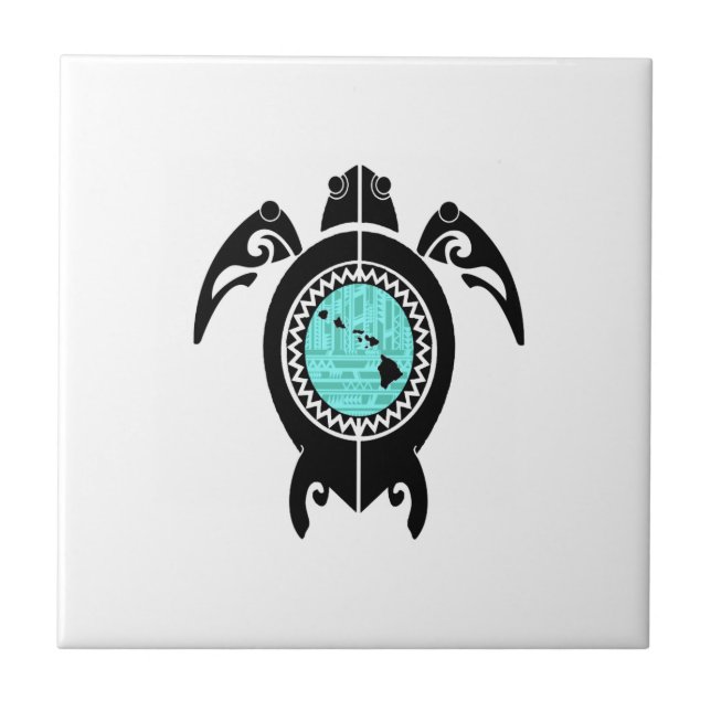 HAWAIIAN ISLAND FLOW TILE (Front)