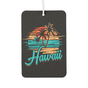 Hawaiian Island Tropical Hawaii Vacation Car Air Freshener