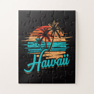 Hawaiian Island Tropical Hawaii Vacation Jigsaw Puzzle