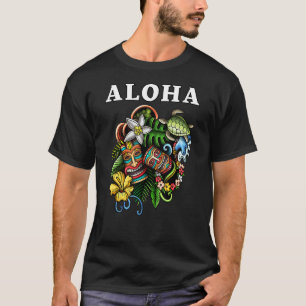 Hawaiian Island Tropical Hawaii Vacation Souvenir T-Shirt